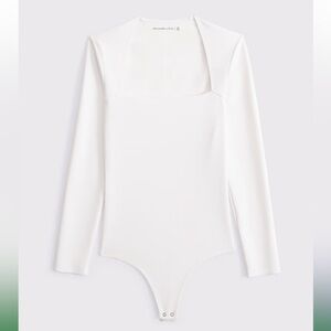 Abercrombie & Fitch White Bodysuit